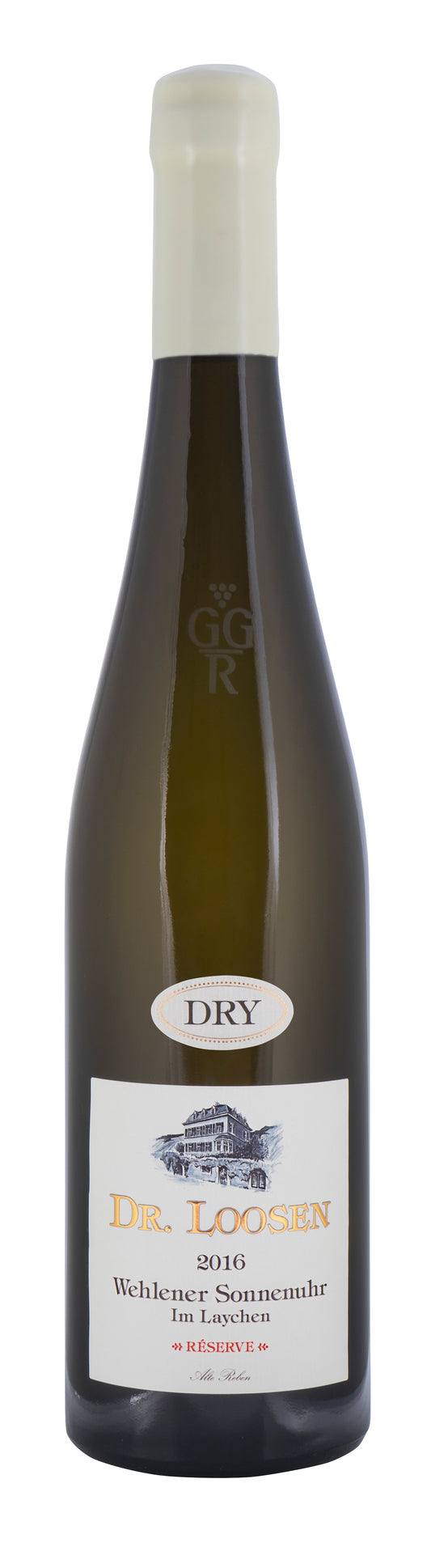 Dr. Loosen Wehlener Sonnenuhr Alte Reben Riesling Grosses Gewachs Reserve 2016  Front Bottle Shot