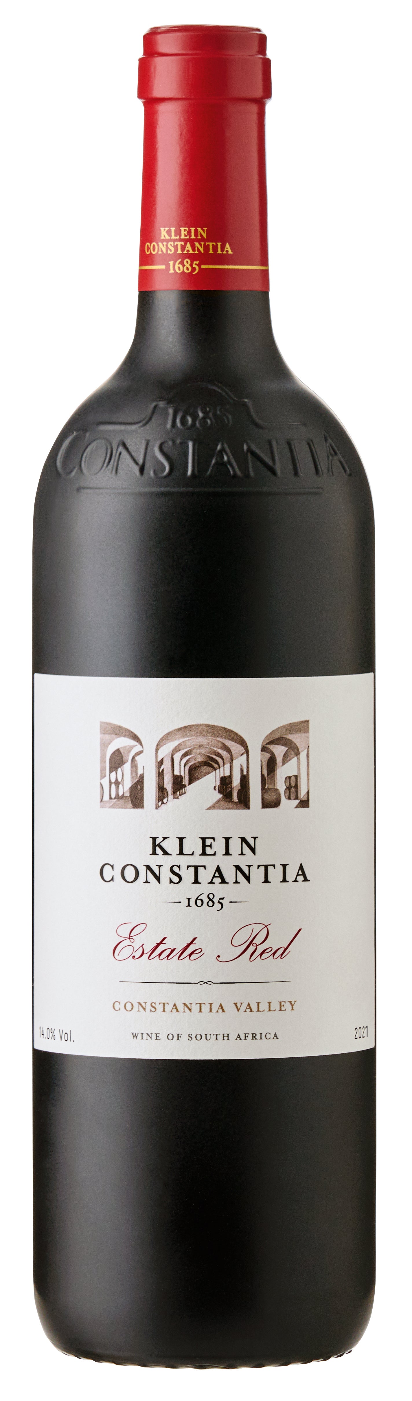 Klein Constantia Estate Red Blend 2021  Front Bottle Shot