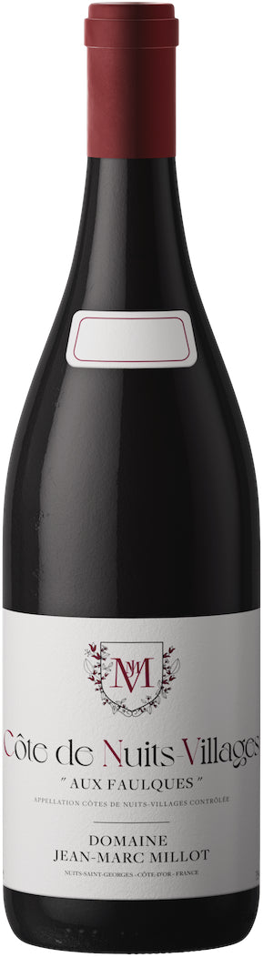 Jean-Marc Millot Cote de Nuits Villages Aux Faulques 2022  Front Bottle Shot