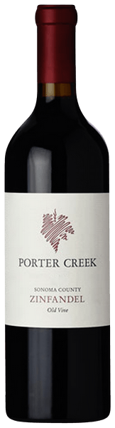 Porter Creek Sonoma County Old Vine Zinfandel 2022  Front Bottle Shot