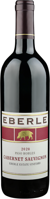Eberle Estate Cabernet Sauvignon 2020  Front Bottle Shot