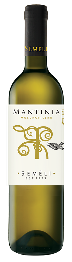 Semeli Mantinia Moschofilero 2022  Front Bottle Shot