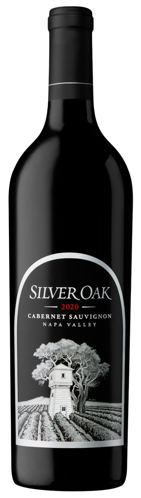 Silver Oak Napa Valley Cabernet Sauvignon 2020  Front Bottle Shot