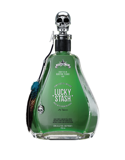 LUCKY STASH HEMP INFUSED TEQUILA 750 ML