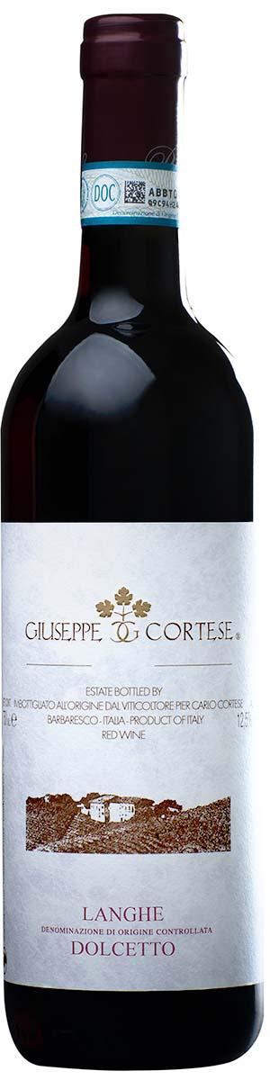 Giuseppe Cortese Dolcetto 2021  Front Bottle Shot