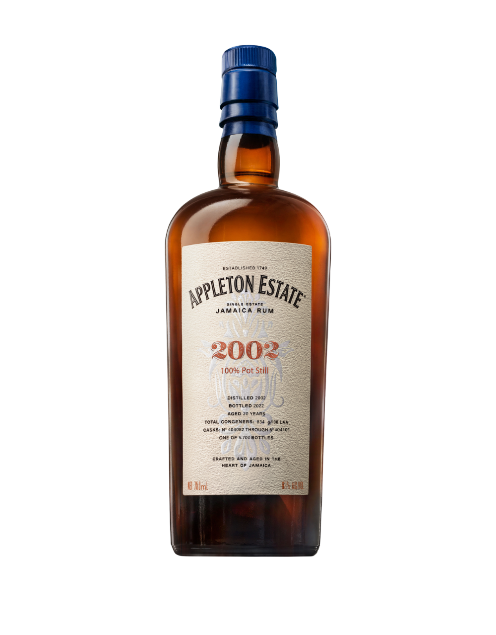 APPLETON ESTATE 2002 HEARTS COLLECTION 750 ML