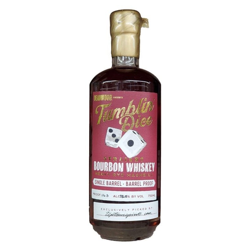 Deadwood Tumblin Dice Uptown Spirits Barrel Pick Bourbon