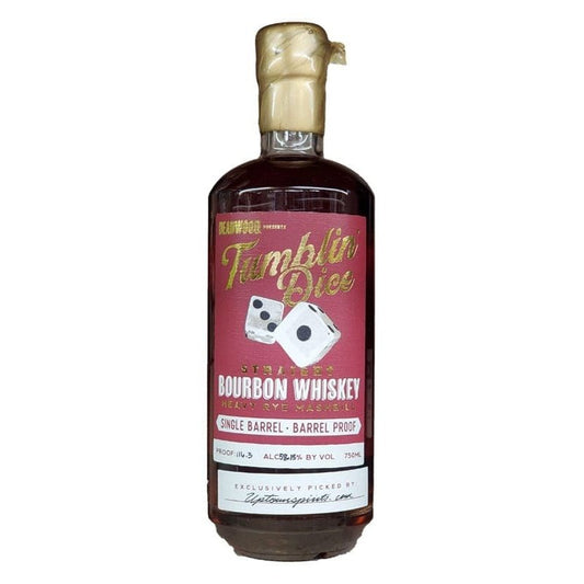 Deadwood Tumblin Dice Uptown Spirits Barrel Pick Bourbon