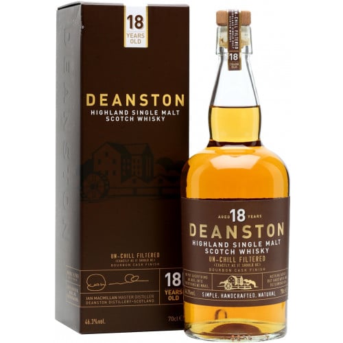 Deanston 18 Year Old Bourbon Cask Finish Single Malt Scotch Whisky