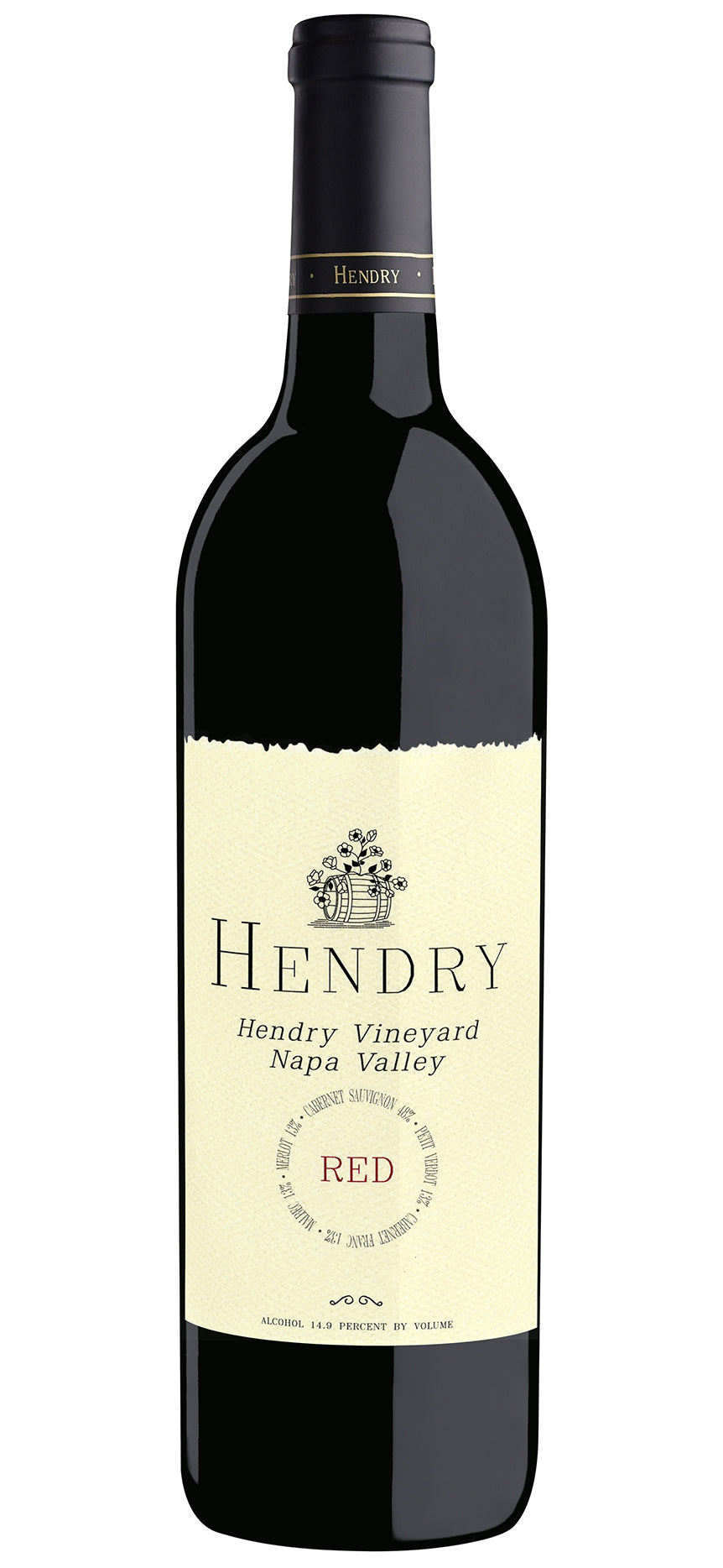 Hendry Red Wine 2020  Front Bottle Shot