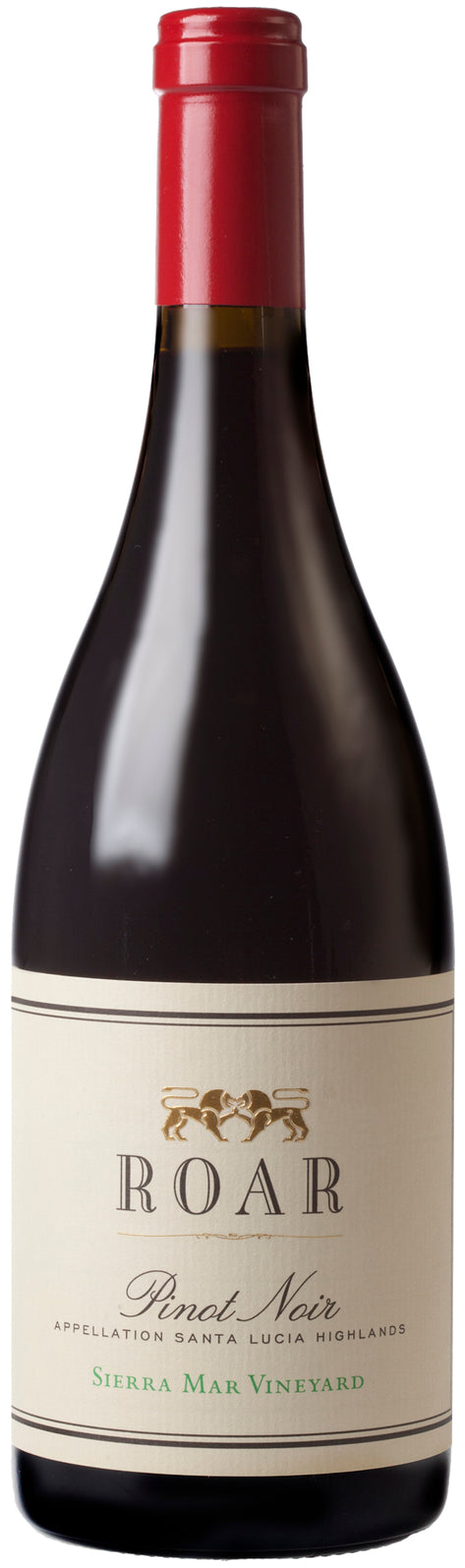 Roar Sierra Mar Vineyard Pinot Noir 2022  Front Bottle Shot