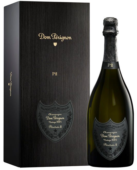 Dom Perignon P2 Vintage in Gift Box 2004  Front Bottle Shot