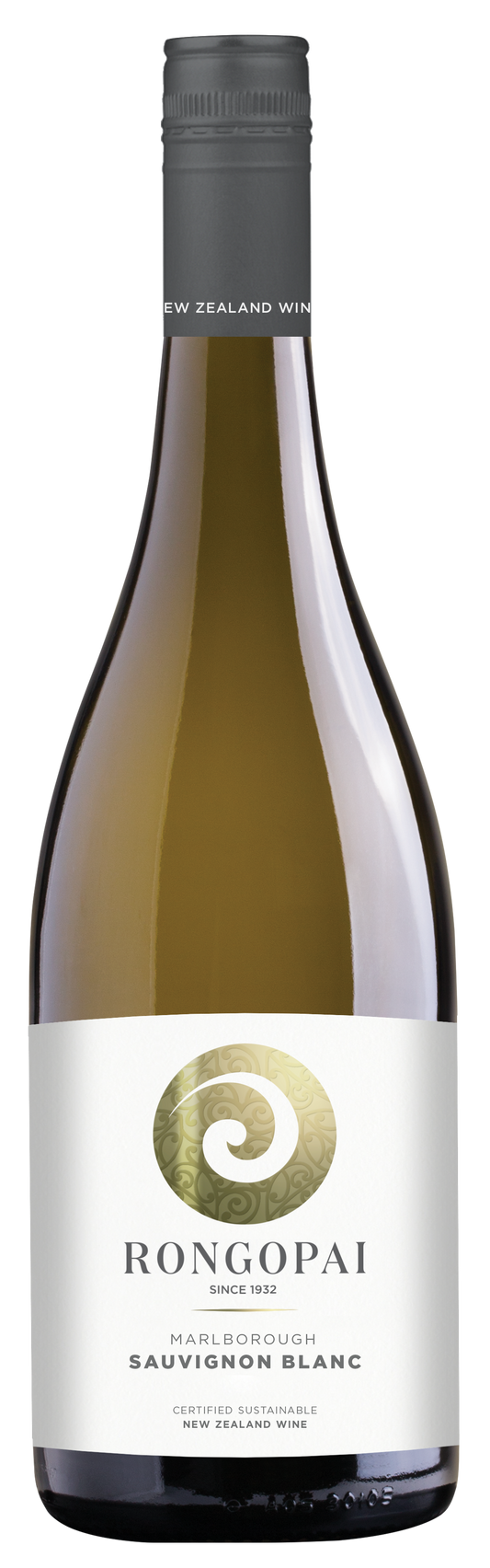 Rongopai Winery Sauvignon Blanc 2024  Front Bottle Shot