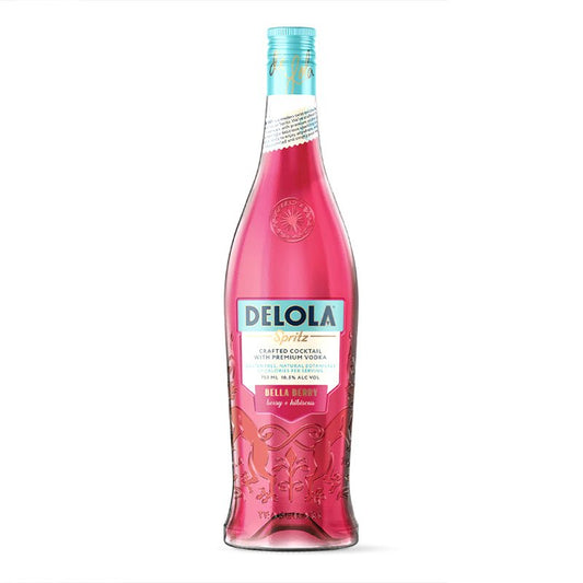 Delola Bella Berry Hibiscus Spritz 750ml | By Jennifer Lopez
