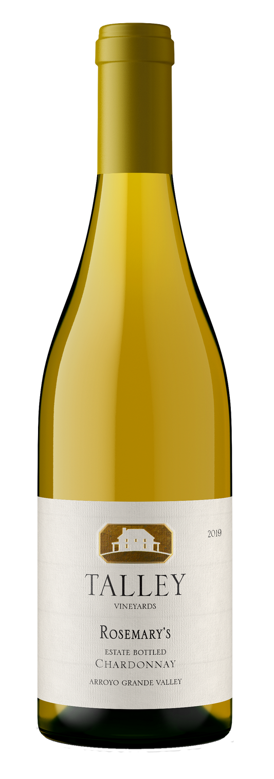 Talley Rosemary's Vineyard Chardonnay 2019  Front Bottle Shot