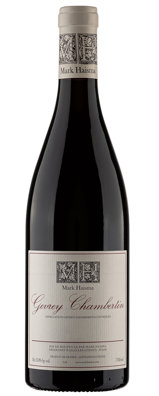 Mark Haisma Gevrey-Chambertin 2021  Front Bottle Shot