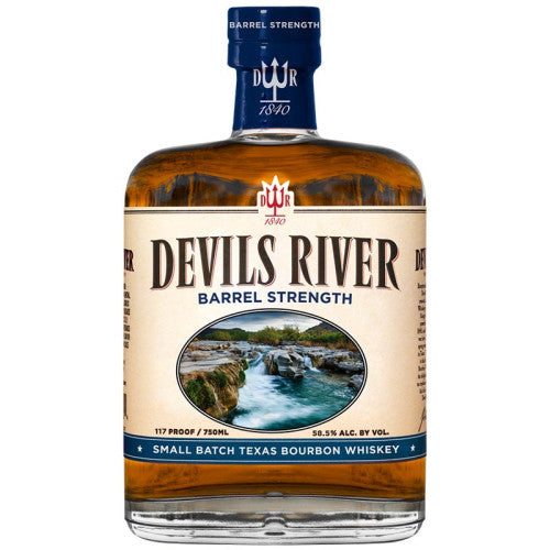 Devils River Barrel Strength Texas Bourbon Whiskey (375mL)