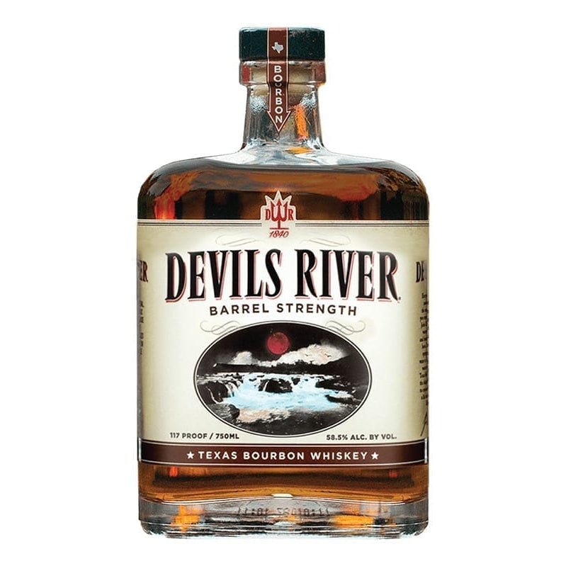 Devils River Barrel Strength Texas Bourbon Whiskey