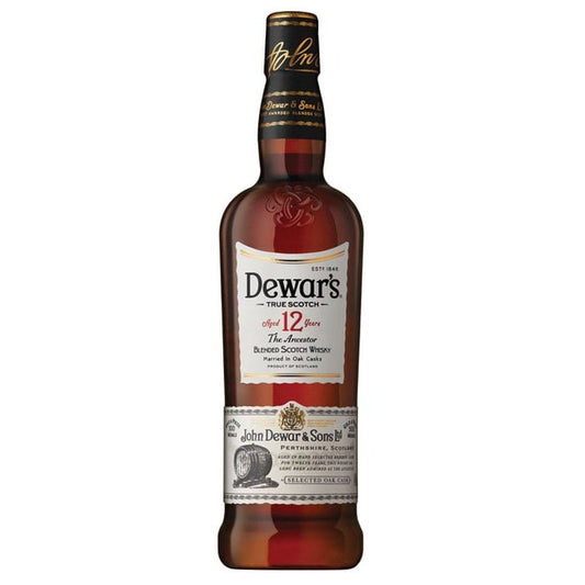 Dewar's 12 Year Double Aged Scotch Whisky 750ml