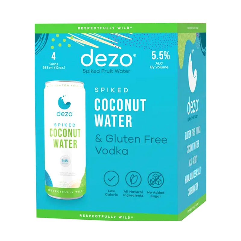 Dezo Spiked Coconut Water Cocktail 4/355ml
