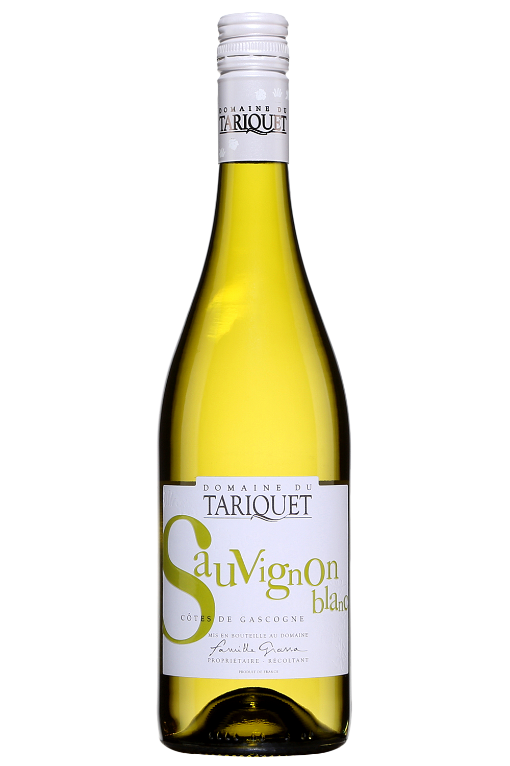 Domaine du Tariquet Sauvignon Blanc 2018  Front Bottle Shot