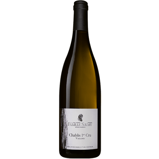 Famille Savary Chablis Vaillons Premier Cru 2023  Front Bottle Shot