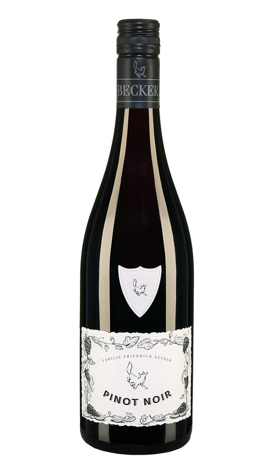 Weingut Friedrich Becker Pfalz Pinot Noir 2021  Front Bottle Shot
