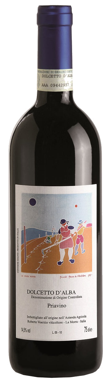 Roberto Voerzio Priavino Dolcetto d'Alba 2022  Front Bottle Shot