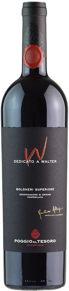 Poggio al Tesoro Dedicato a Walter Bolgheri Superiore 2019  Front Bottle Shot