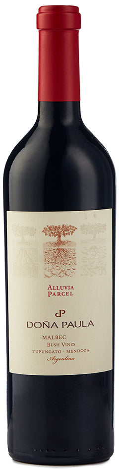 Dona Paula Alluvia Parcel Malbec 2014  Front Bottle Shot