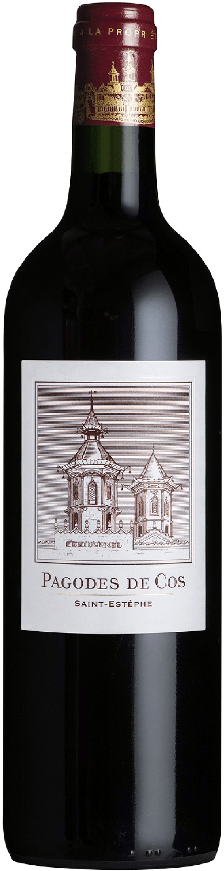 Chateau Cos d'Estournel Pagodes de Cos (Futures Pre-Sale) 2023  Front Bottle Shot