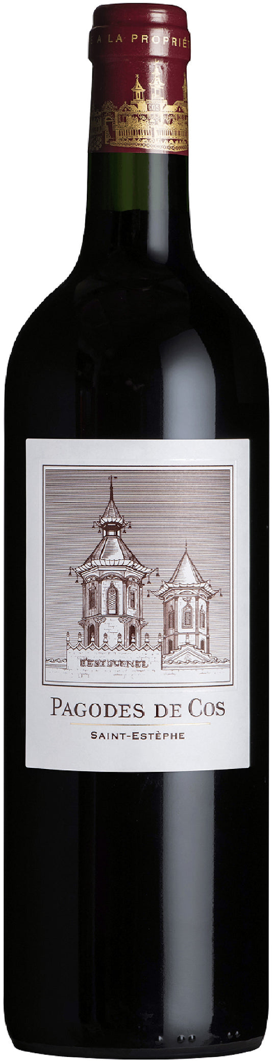 Chateau Cos d'Estournel Pagodes de Cos (Futures Pre-Sale) 2023  Front Bottle Shot