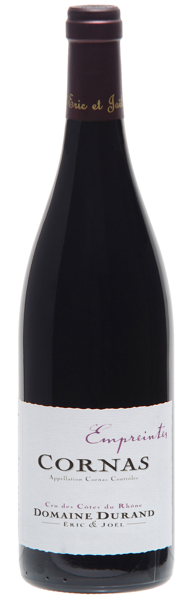 Eric et Joel Durand Cornas Empreintes 2022  Front Bottle Shot