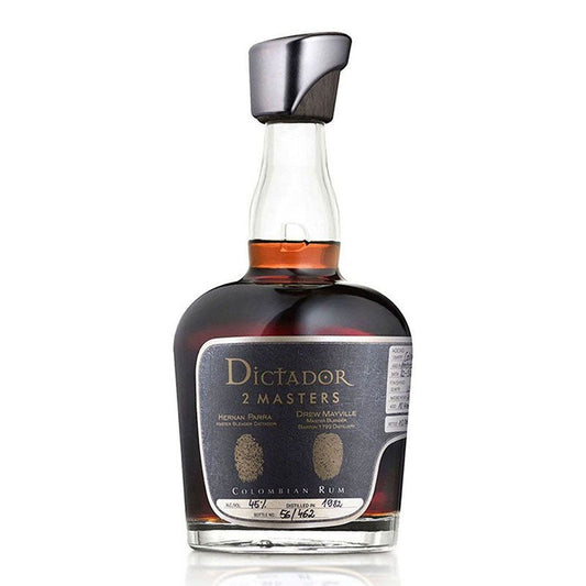 Dictador 2 Masters Barton Rye Bourbon Colombian Rum 750ml