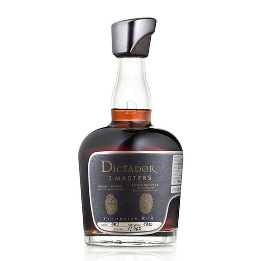 Dictador 2 Masters Barton Wheated Bourbon Cask Colombian Rum 750ml