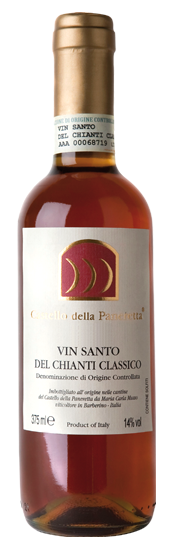 Castello della Paneretta Vin Santo (375ML half-bottle) 2010  Front Bottle Shot