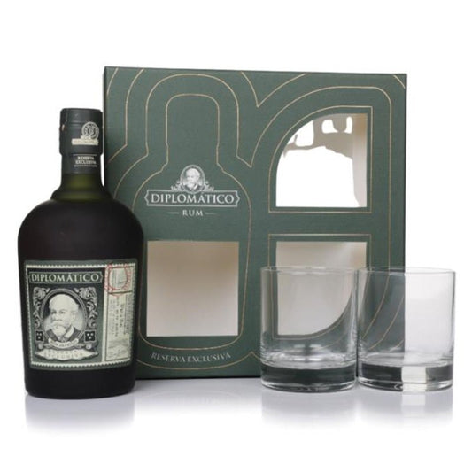 Diplomatico Reserva Exclusiva Rum Gift Set 750ml