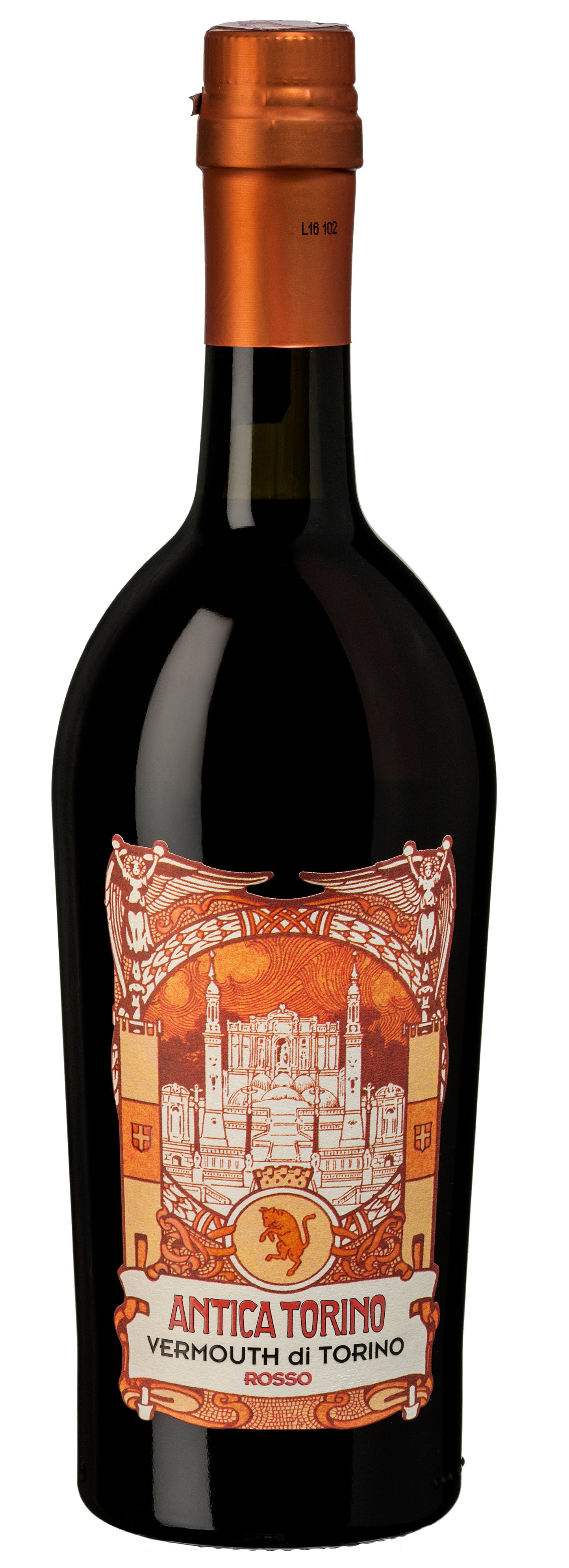 Antica Torino Rosso Vermouth  Front Bottle Shot