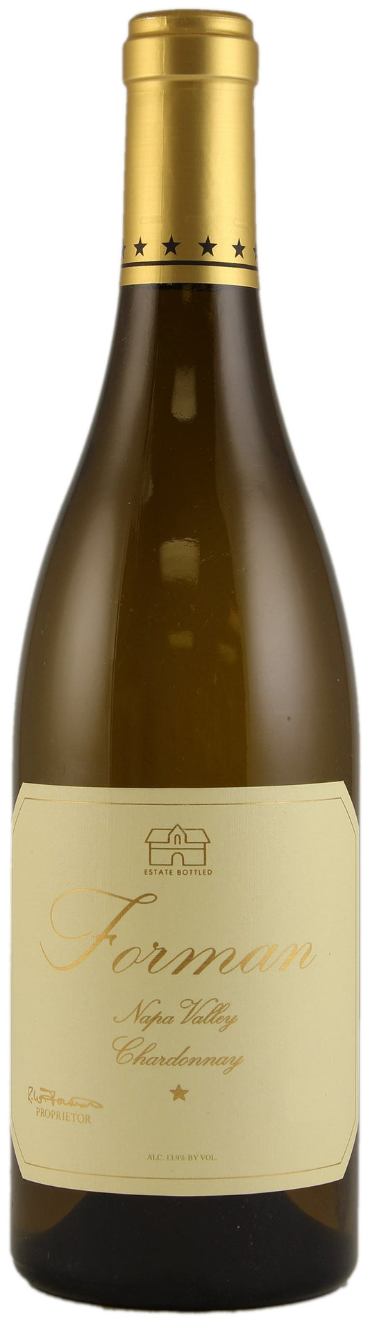 Forman Napa Valley Chardonnay 2022  Front Bottle Shot