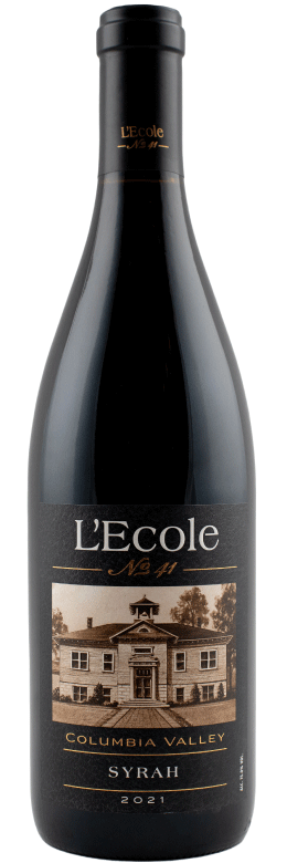 L'Ecole 41 Columbia Valley Syrah 2021  Front Bottle Shot