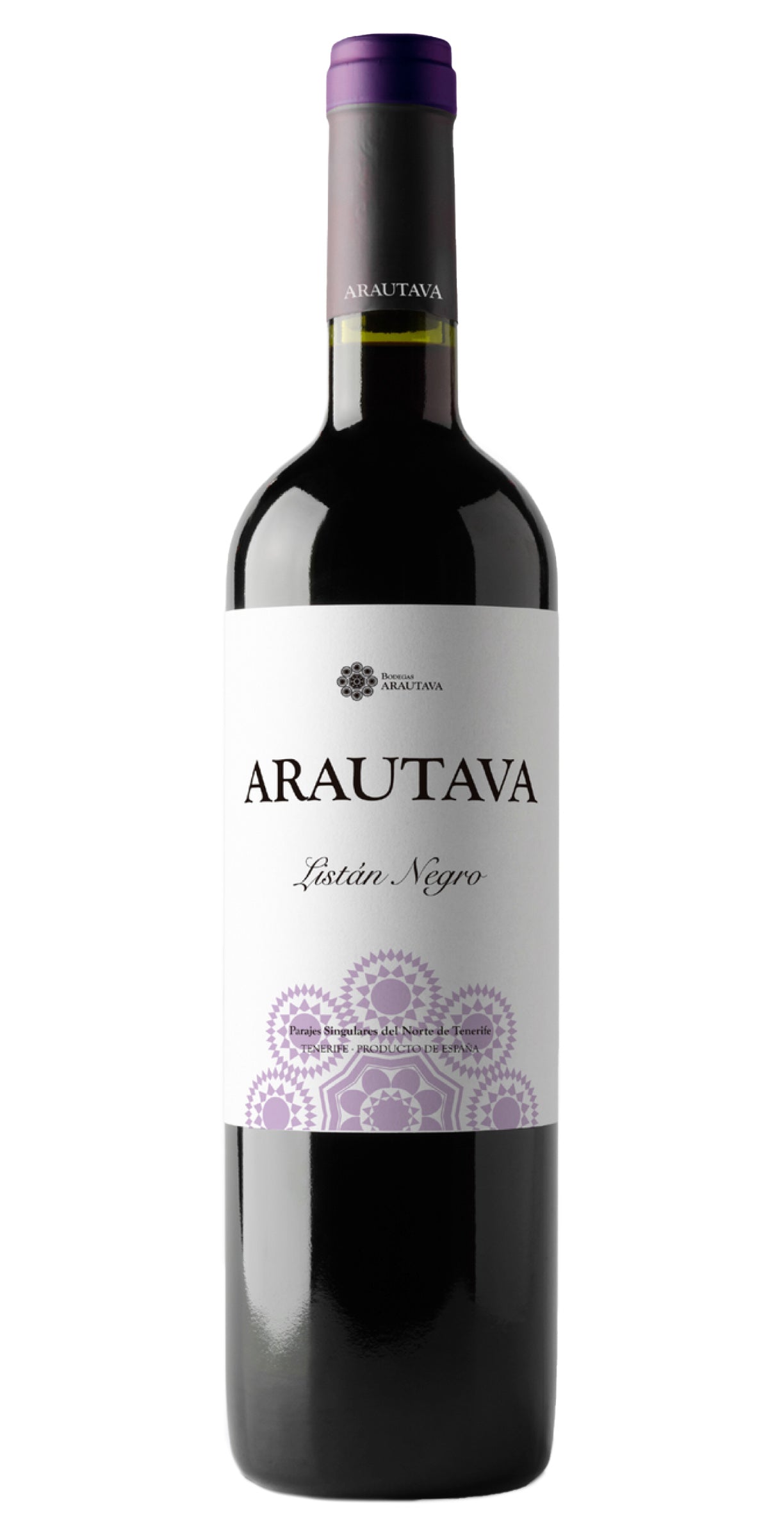 Bodegas Arautava Islas Tenerife Listan Negro 2022  Front Bottle Shot