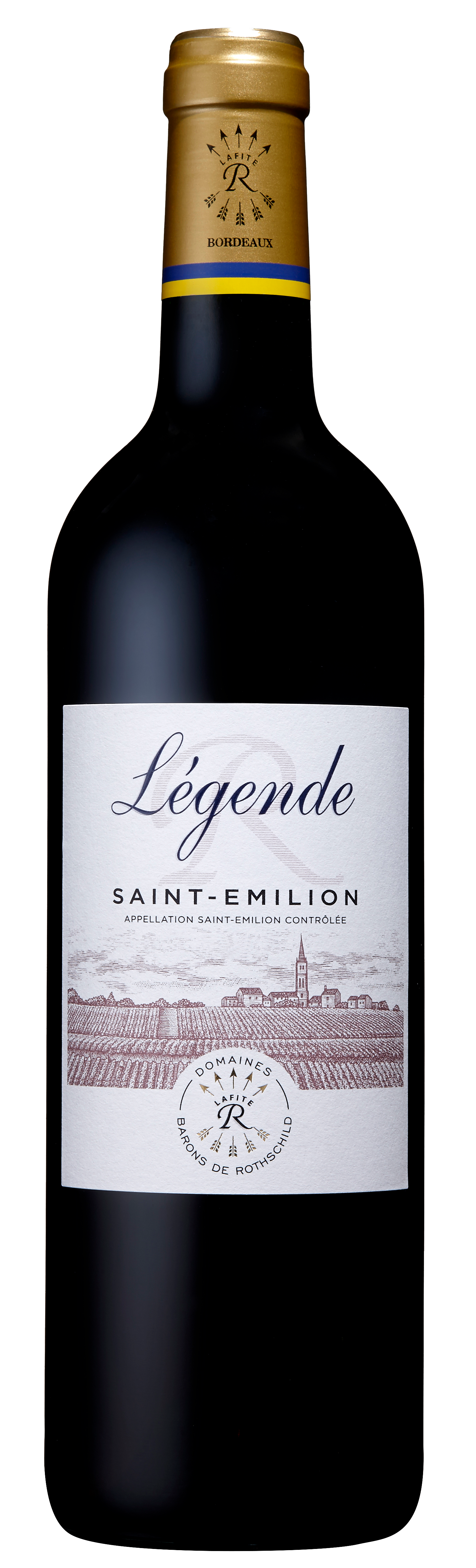 Domaines Barons de Rothschild Les Legendes Saint Emilion 2018  Front Bottle Shot