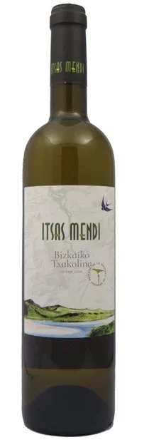 Itsasmendi Txakoli 2023  Front Bottle Shot