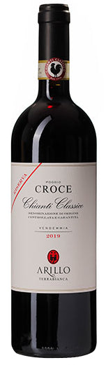 Arillo in Terrabianca Chianti Classico Riserva Poggio Croce 2019  Front Bottle Shot