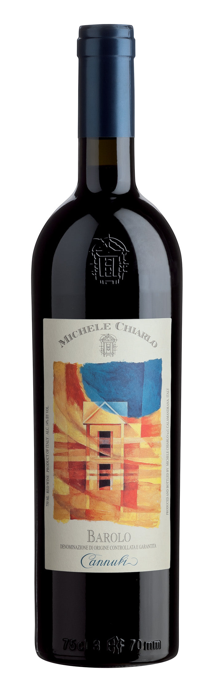 Michele Chiarlo Barolo Cannubi 2020  Front Bottle Shot