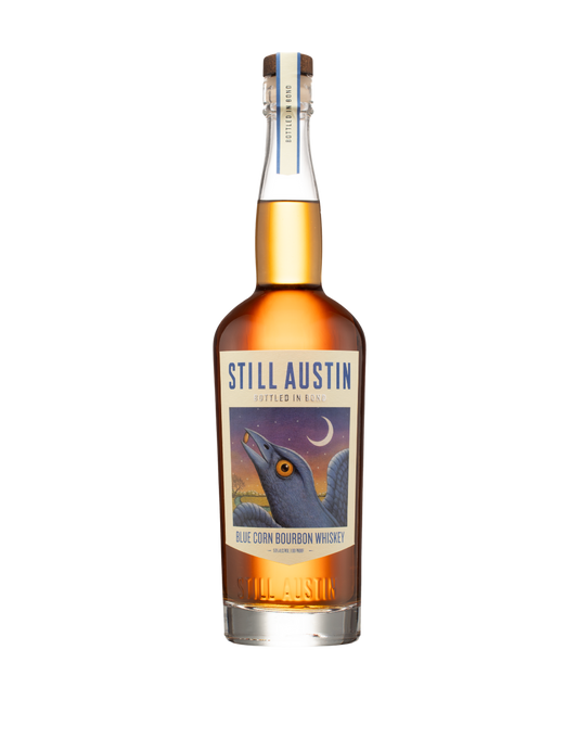 STILL AUSTIN WHISKEY CO. BOURBON BOTTLED IN BOND BLUE CORN 750 ML