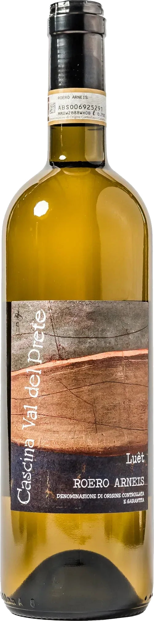 Cascina Val del Prete Luet Roero Arneis 2023  Front Bottle Shot