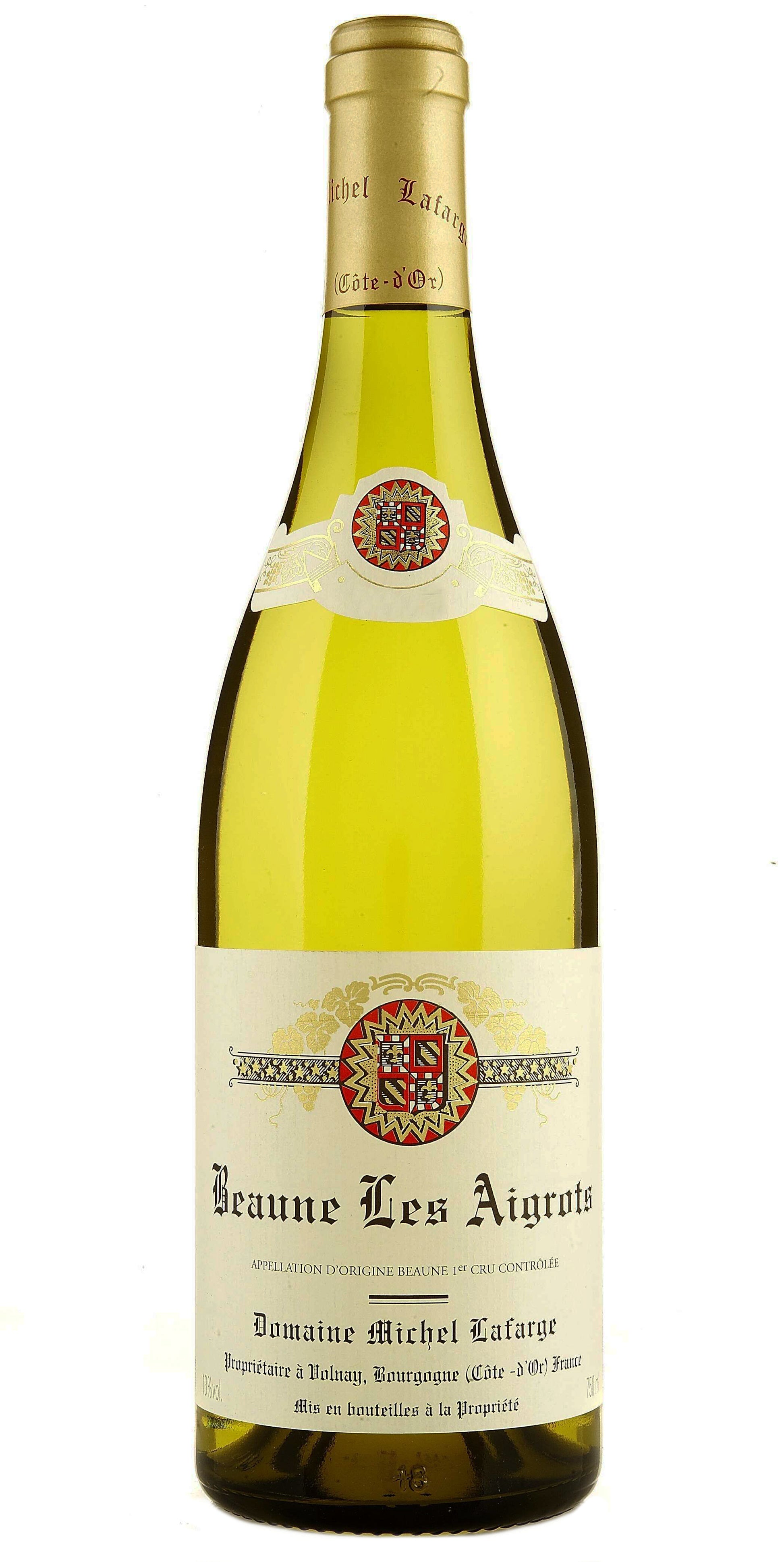 Domaine Michel Lafarge Beaune Les Aigrots Premier Cru Blanc 2022  Front Bottle Shot