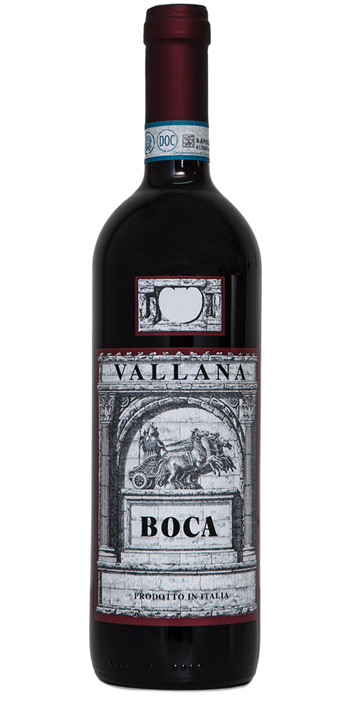 Vallana Boca 2018  Front Bottle Shot