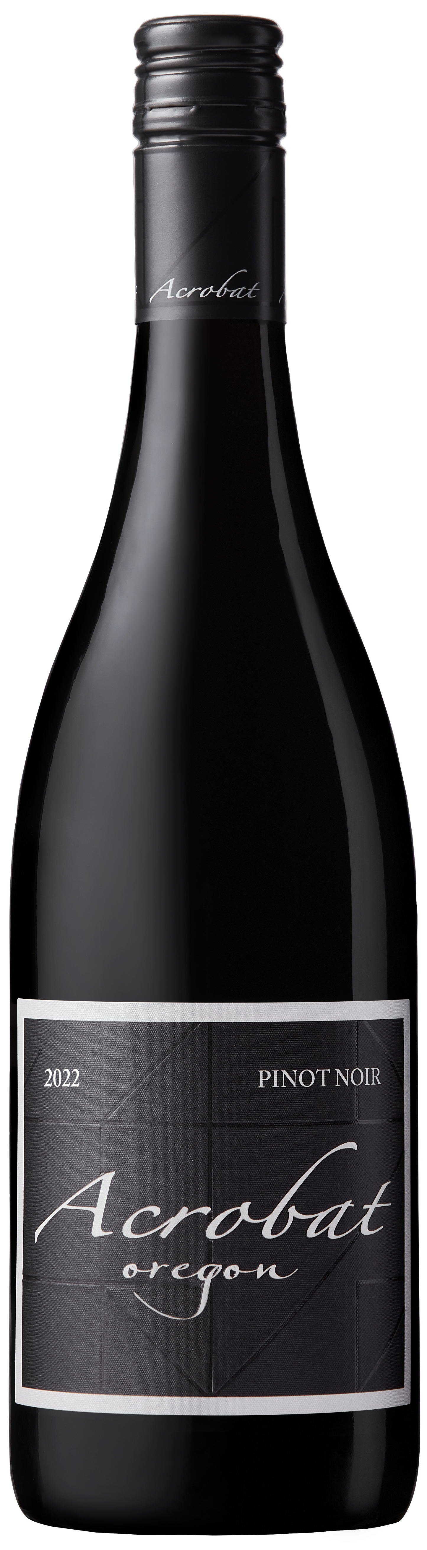 Acrobat Pinot Noir 2022  Front Bottle Shot